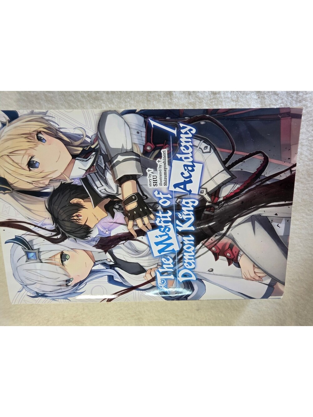 The Misfit of Demon King Academy Vol 1 Light Novel SHU J-Novel Club New